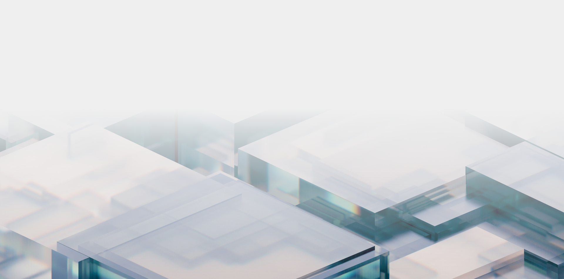 Abstract glass forms in soft light